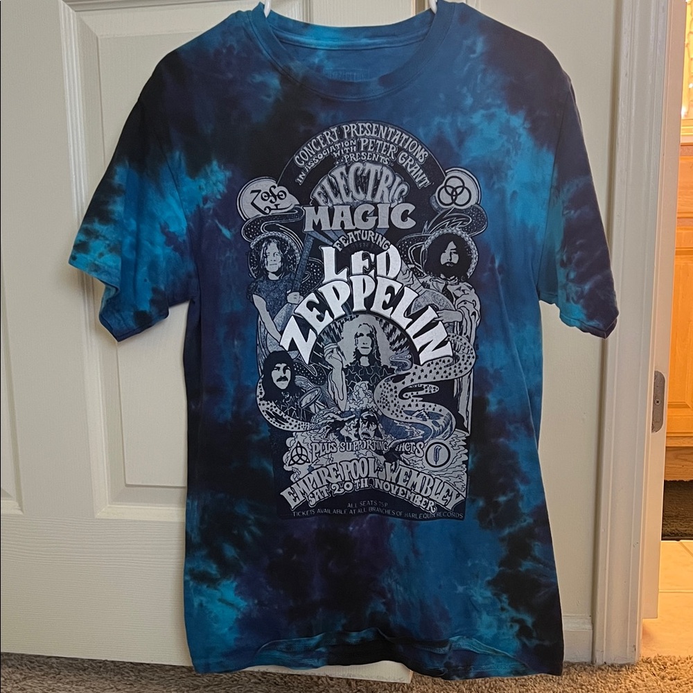 Tie dye Led Zep T-shirt